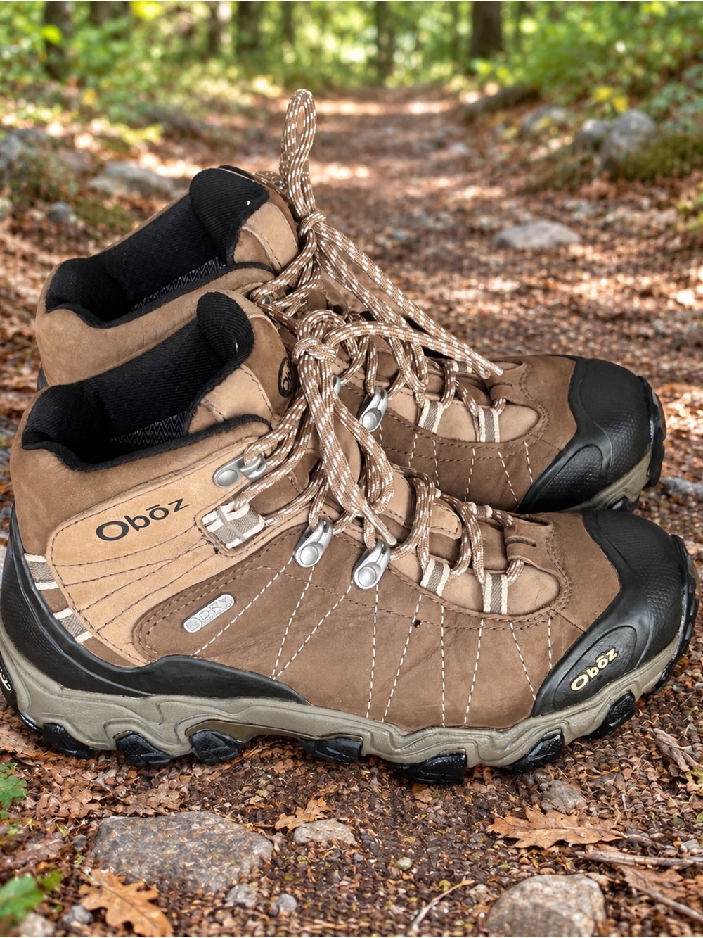 Oboz Women’s Brown B-DRY Waterproof Hiking Boots Size 7